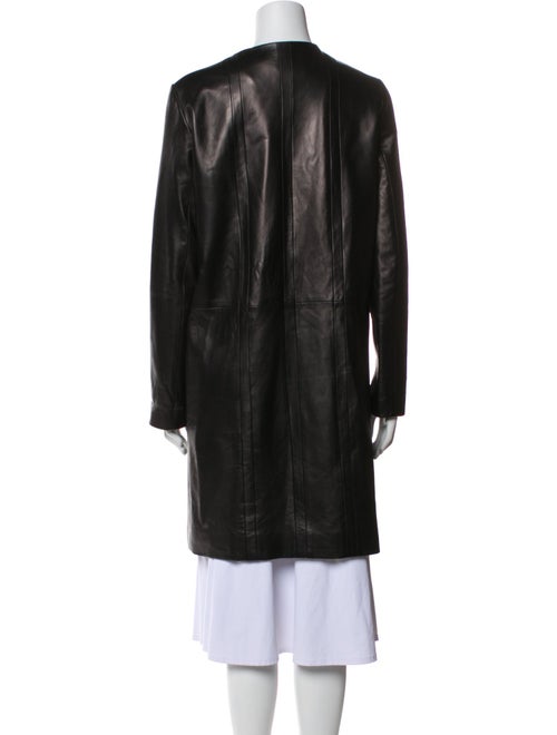 The Row Leather Coat