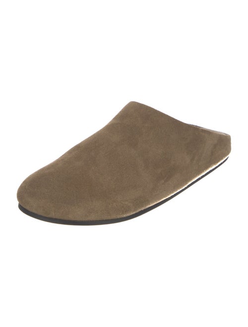The Row Suede Mules