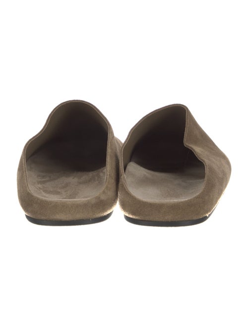 The Row Suede Mules