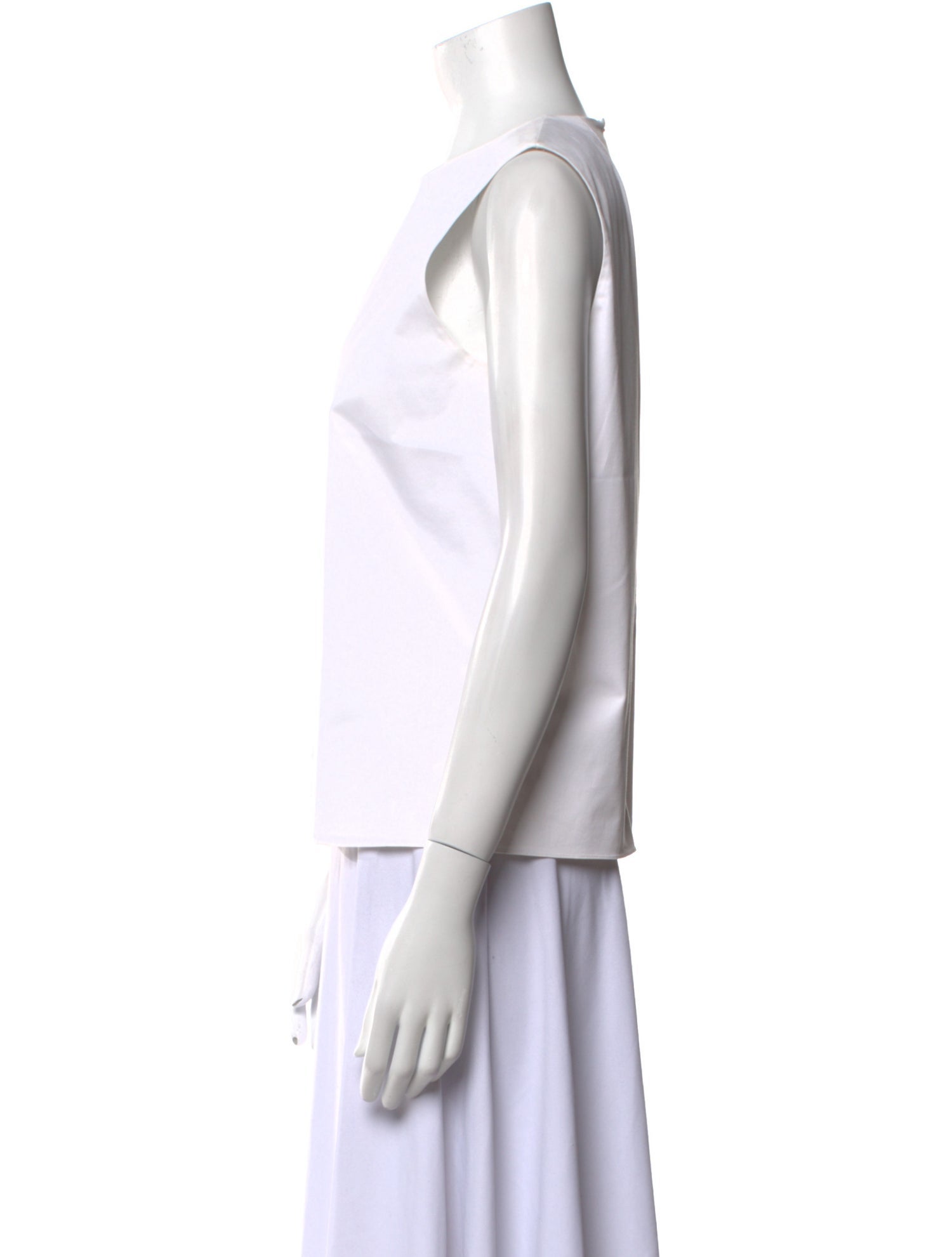 The Row Crew Neck Sleeveless Top