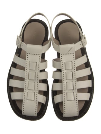 The Row Pablo Leather Sandals