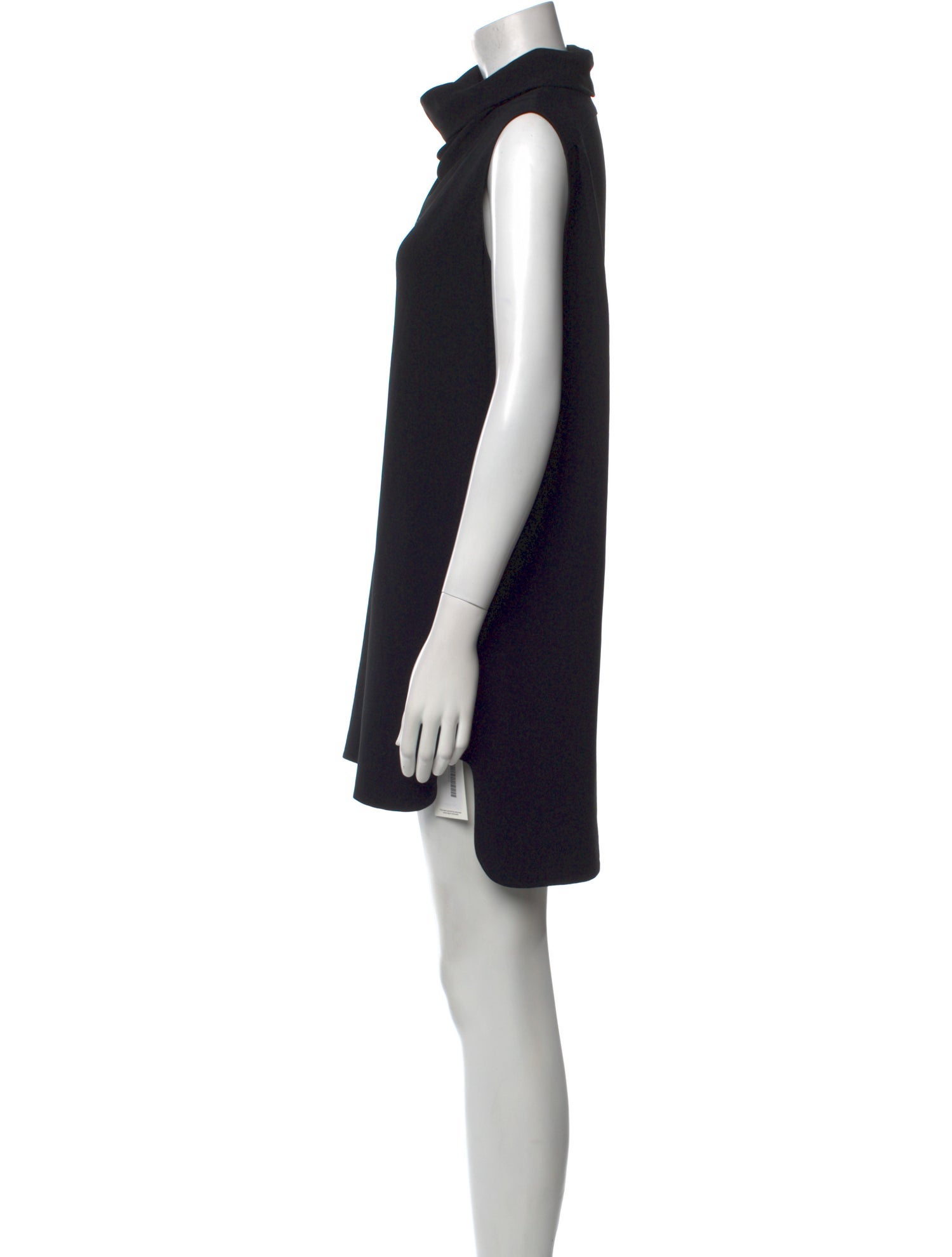 The Row Cowl Neck Sleeveless Mini Dress