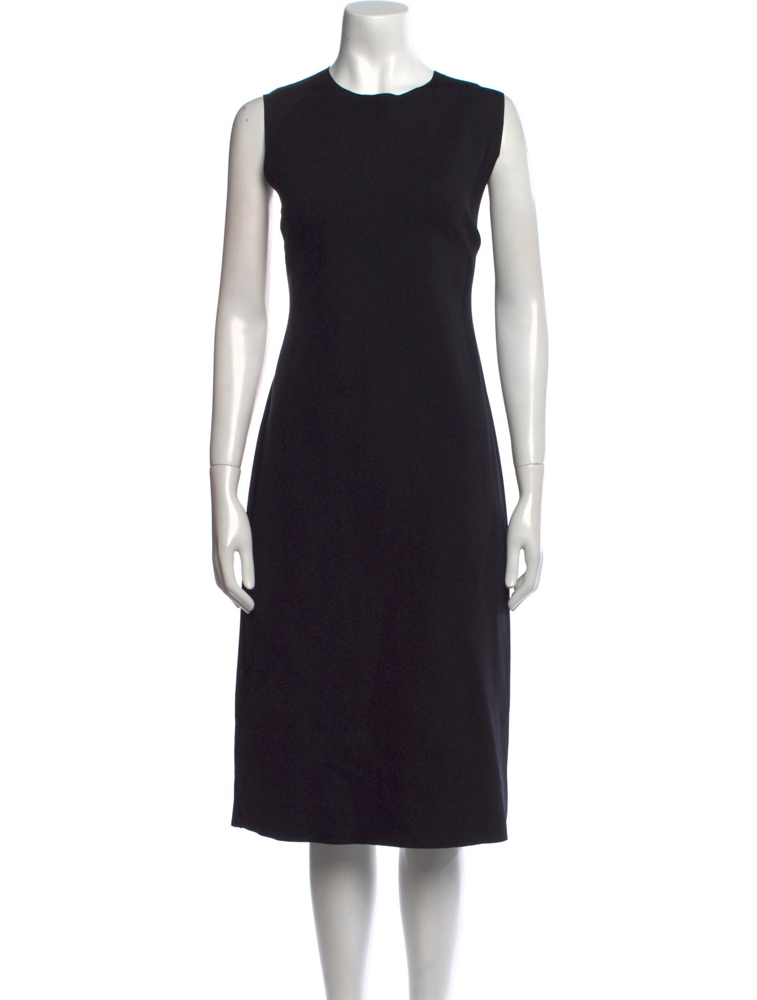 The Row Crew Neck Midi Length Dress