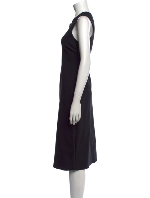 The Row Crew Neck Midi Length Dress