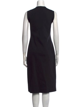The Row Crew Neck Midi Length Dress