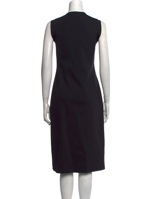 The Row Crew Neck Midi Length Dress