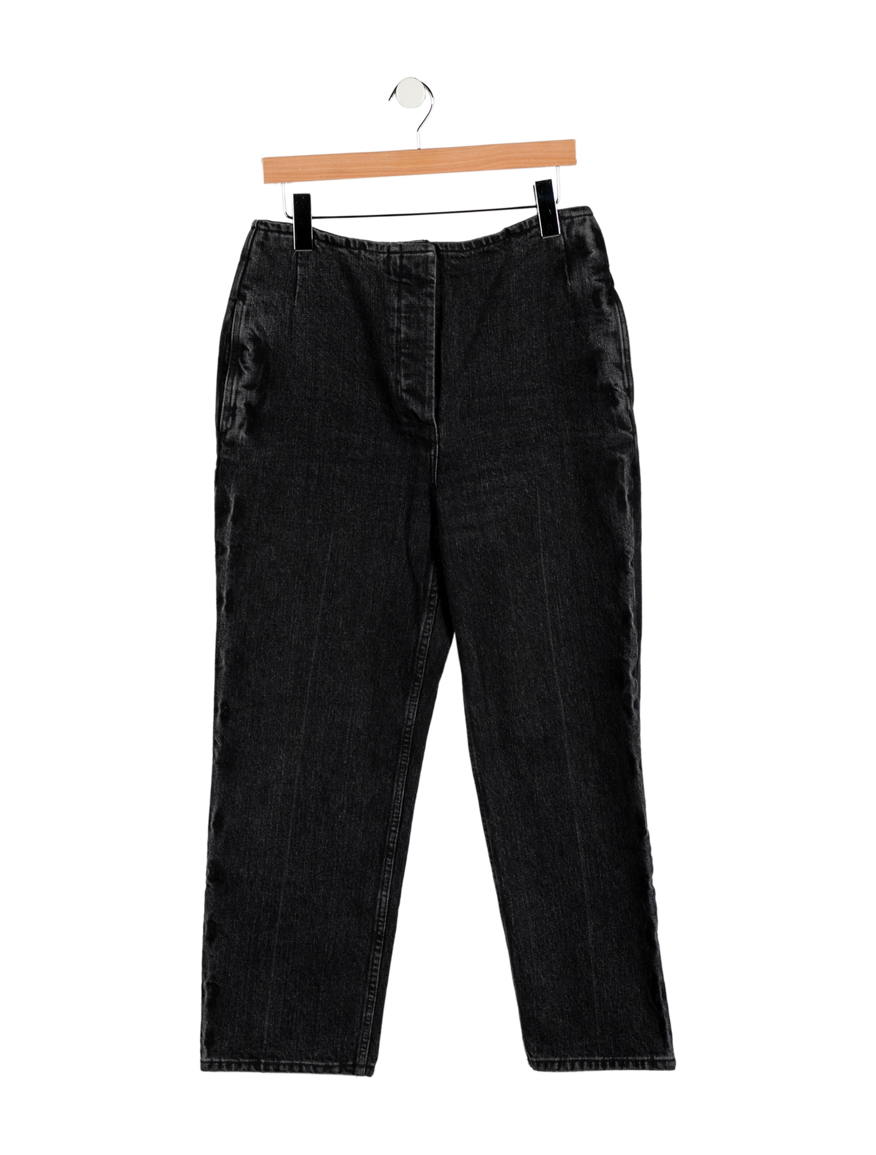 The Row High-Rise Wide Leg Jeans