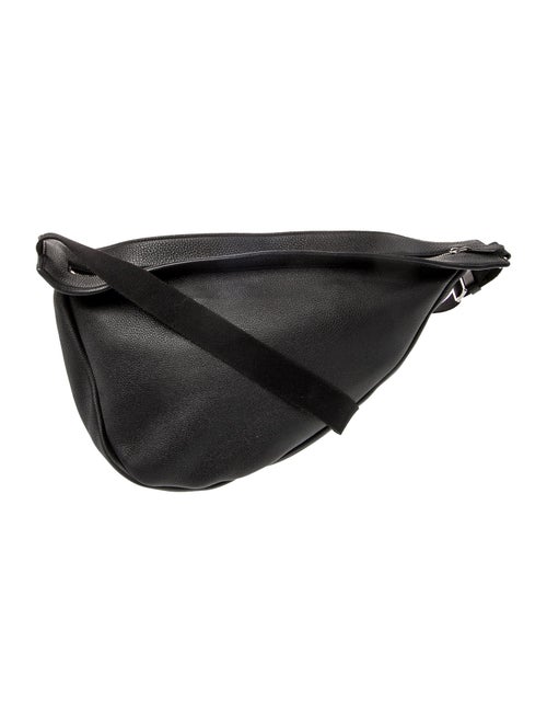 The Row Leather Slouchy Banana Large