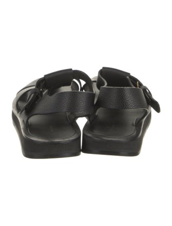 The Row Gaia Leather Slingback Flats