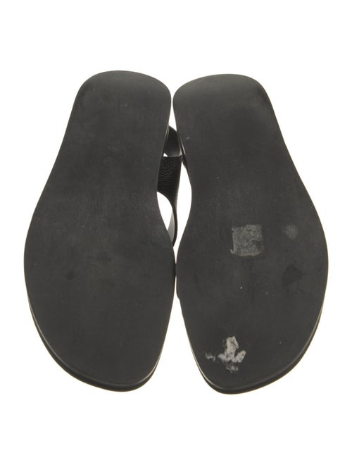 The Row Gaia Leather Slingback Flats