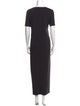 The Row Crew Neck Long Dress