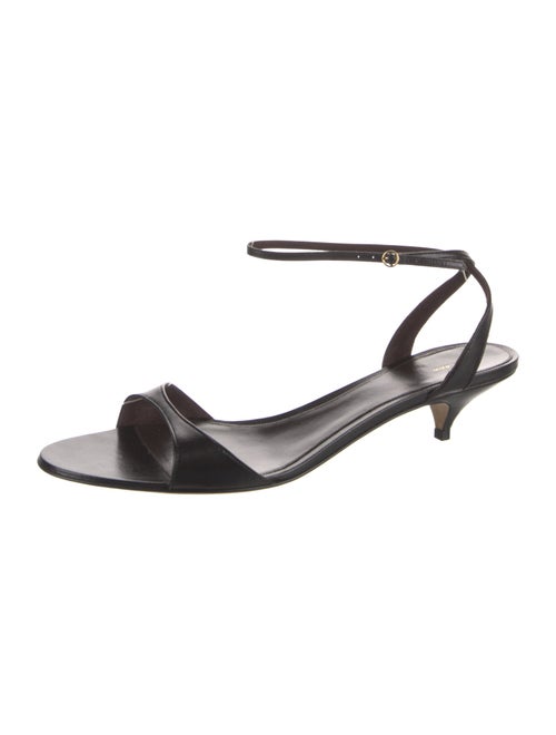 The Row Leather Slingback Sandals