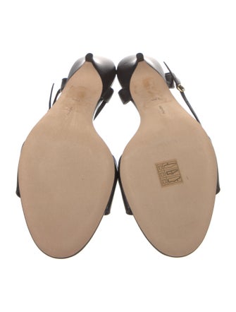 The Row Leather Slingback Sandals