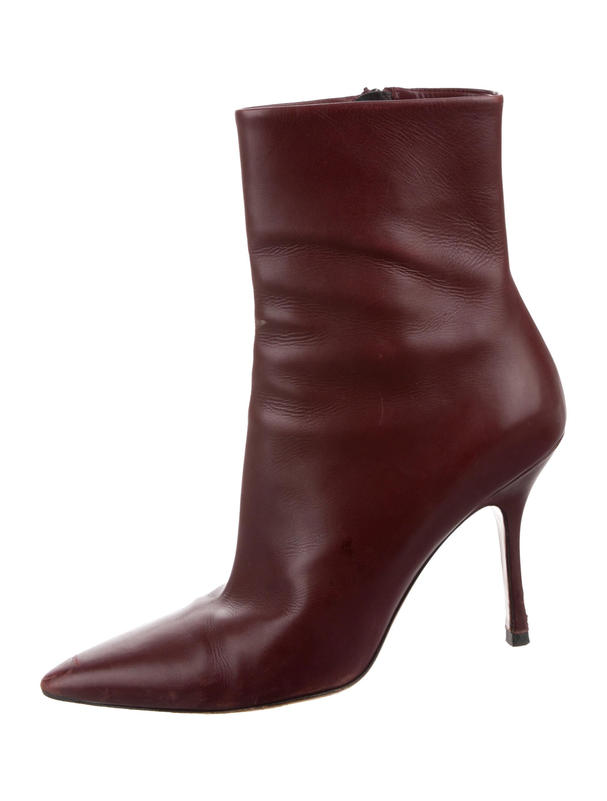 The Row Gloria Leather Boots