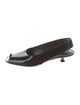 The Row Patent Leather Slingback Flats