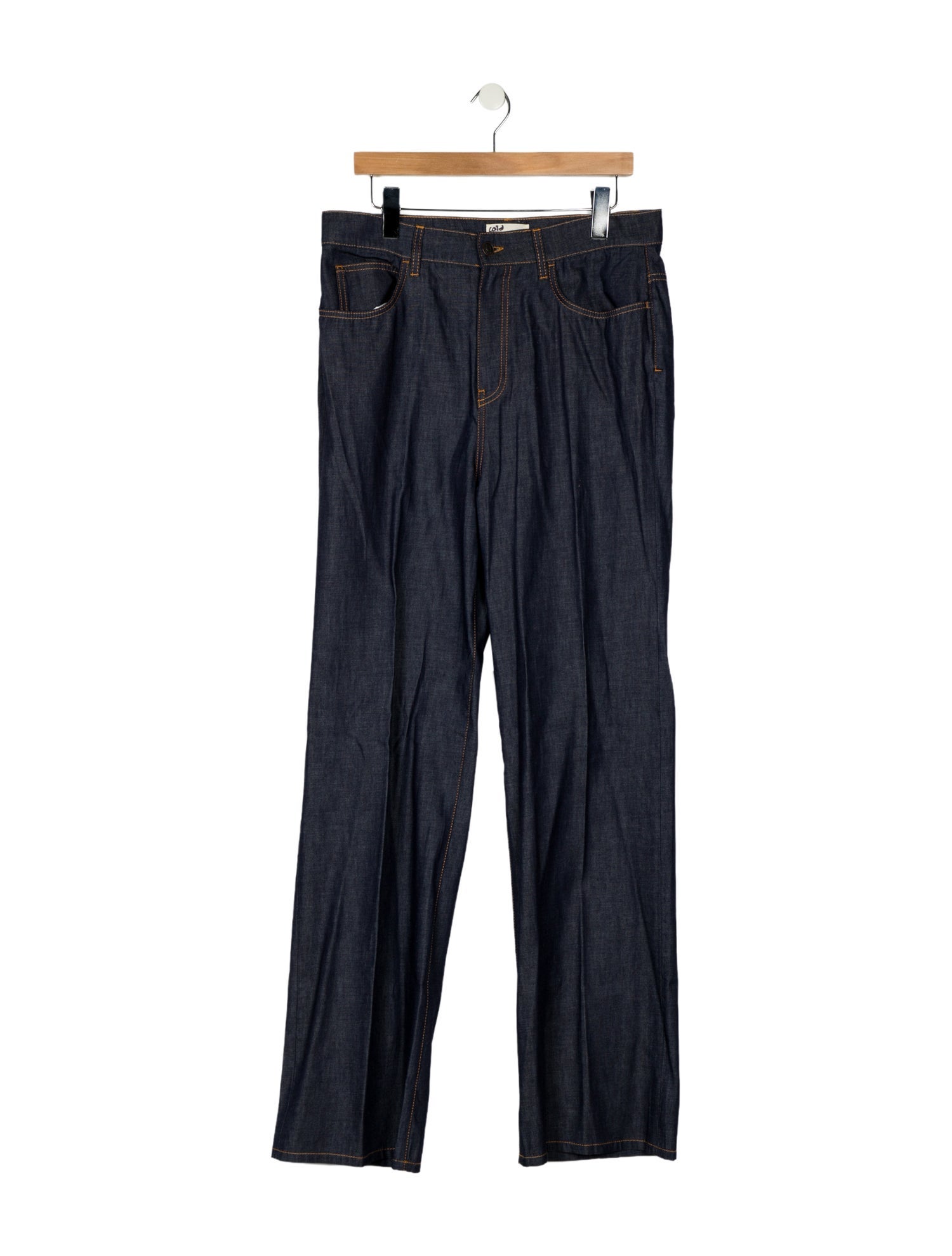 The Row High-Rise Wide Leg Jeans