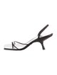The Row Rai Patent Leather Slingback Sandals