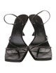 The Row Rai Patent Leather Slingback Sandals