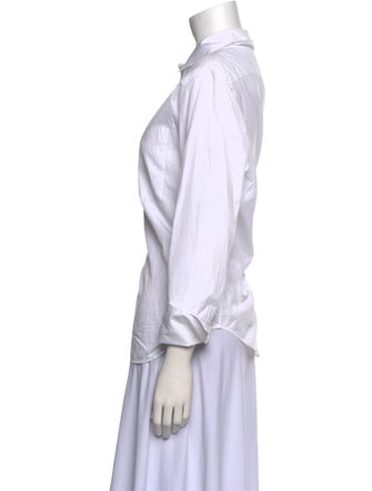 The Row Long Sleeve Button-Up Top