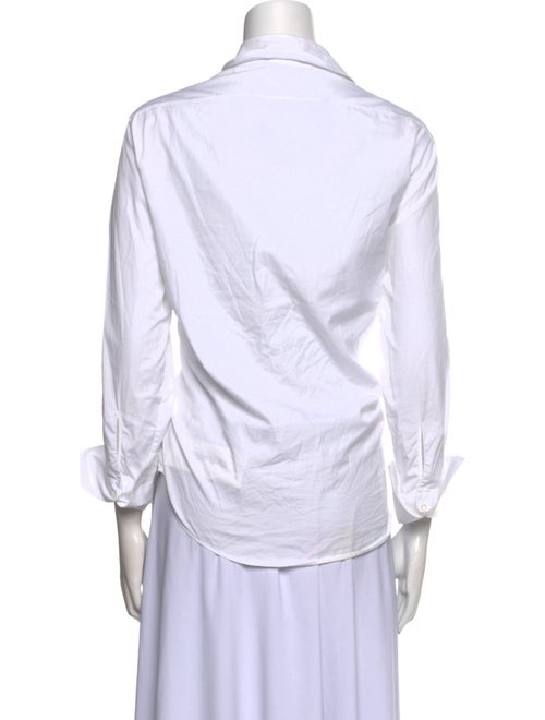 The Row Long Sleeve Button-Up Top