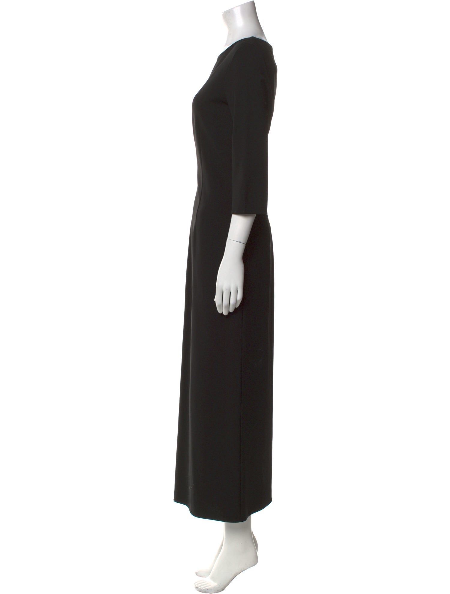 The Row Bateau Neckline Long Dress