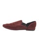 The Row Friulane Velvet D'Orsay Flats