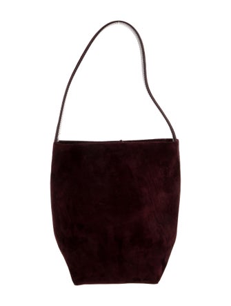 The Row Suede NS Park Tote Small