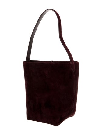 The Row Suede NS Park Tote Small
