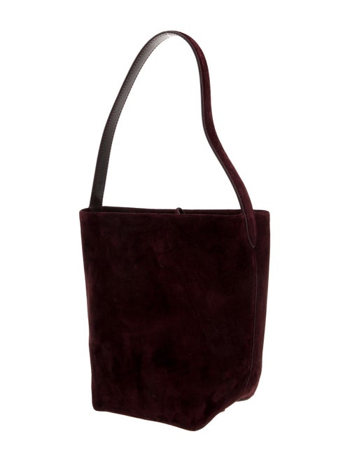 The Row Suede NS Park Tote Small