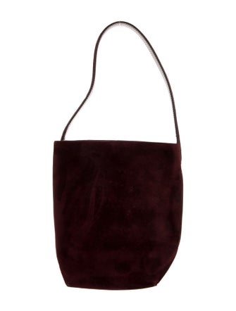 The Row Suede NS Park Tote Small