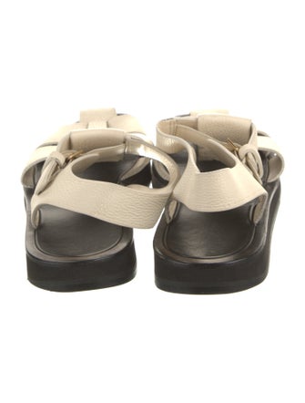 The Row Fisherman Leather Sandals