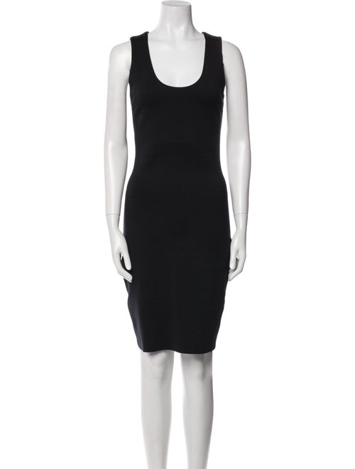 The Row Scoop Neck Knee-Length Dress