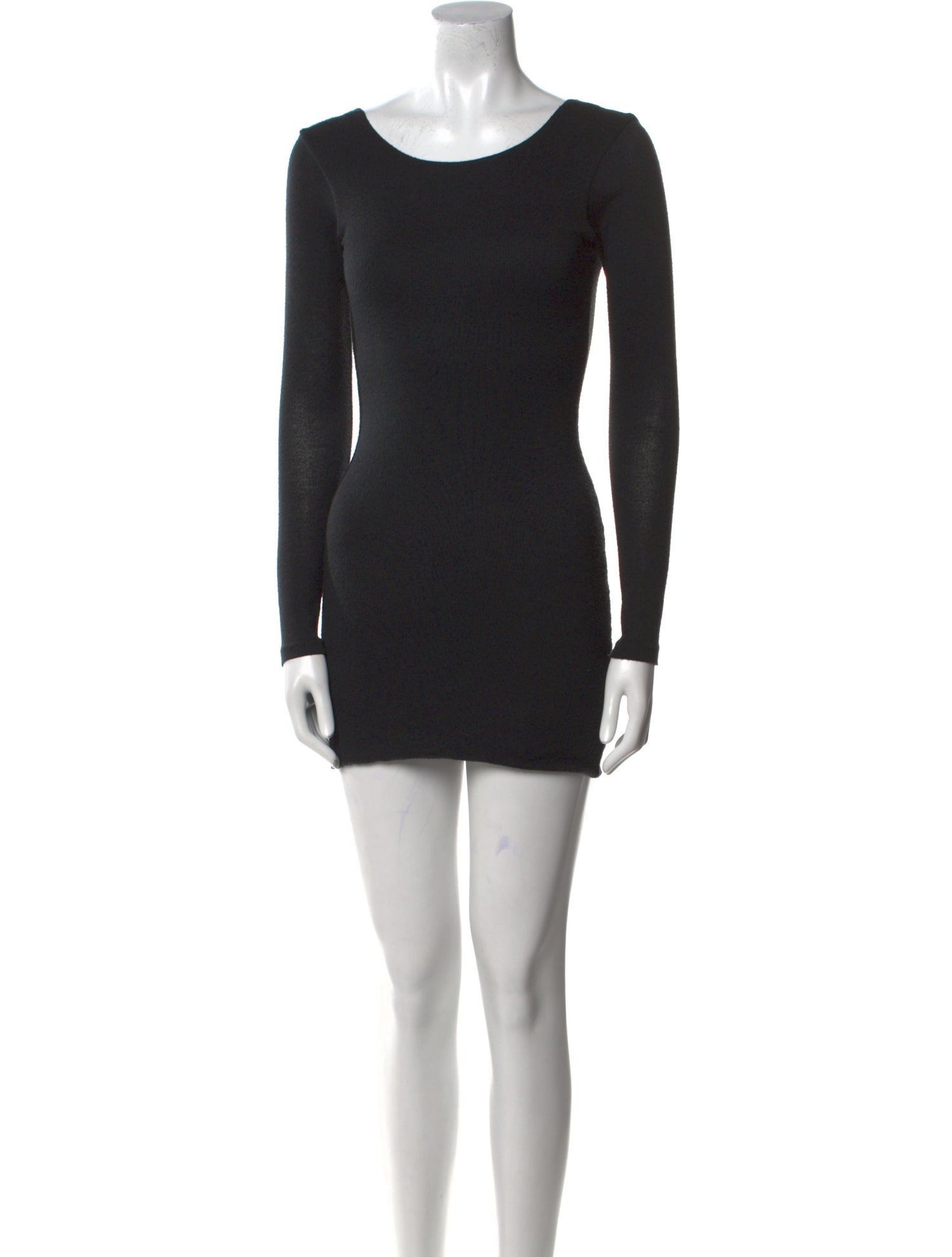 The Row Bateau Neckline Mini Dress