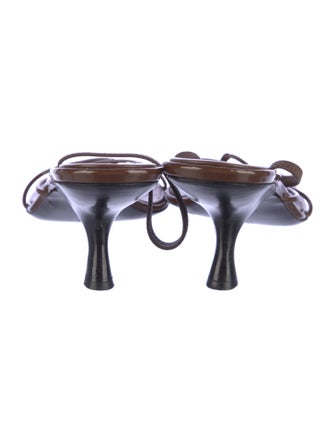 The Row Rai Sandal Leather Slingback Sandals