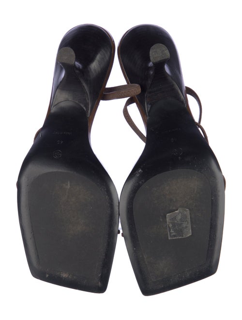 The Row Rai Sandal Leather Slingback Sandals