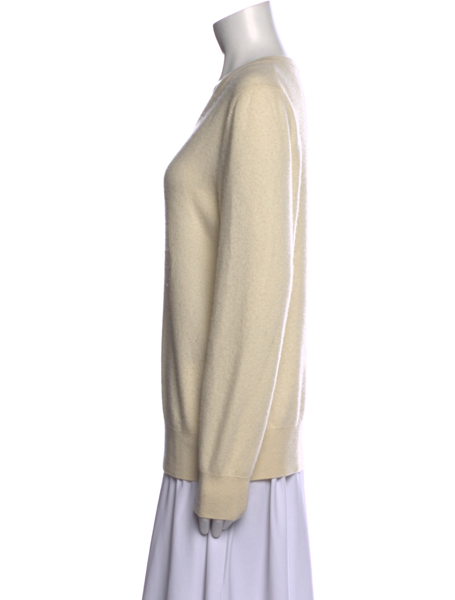The Row Cashmere V-Neck Sweater