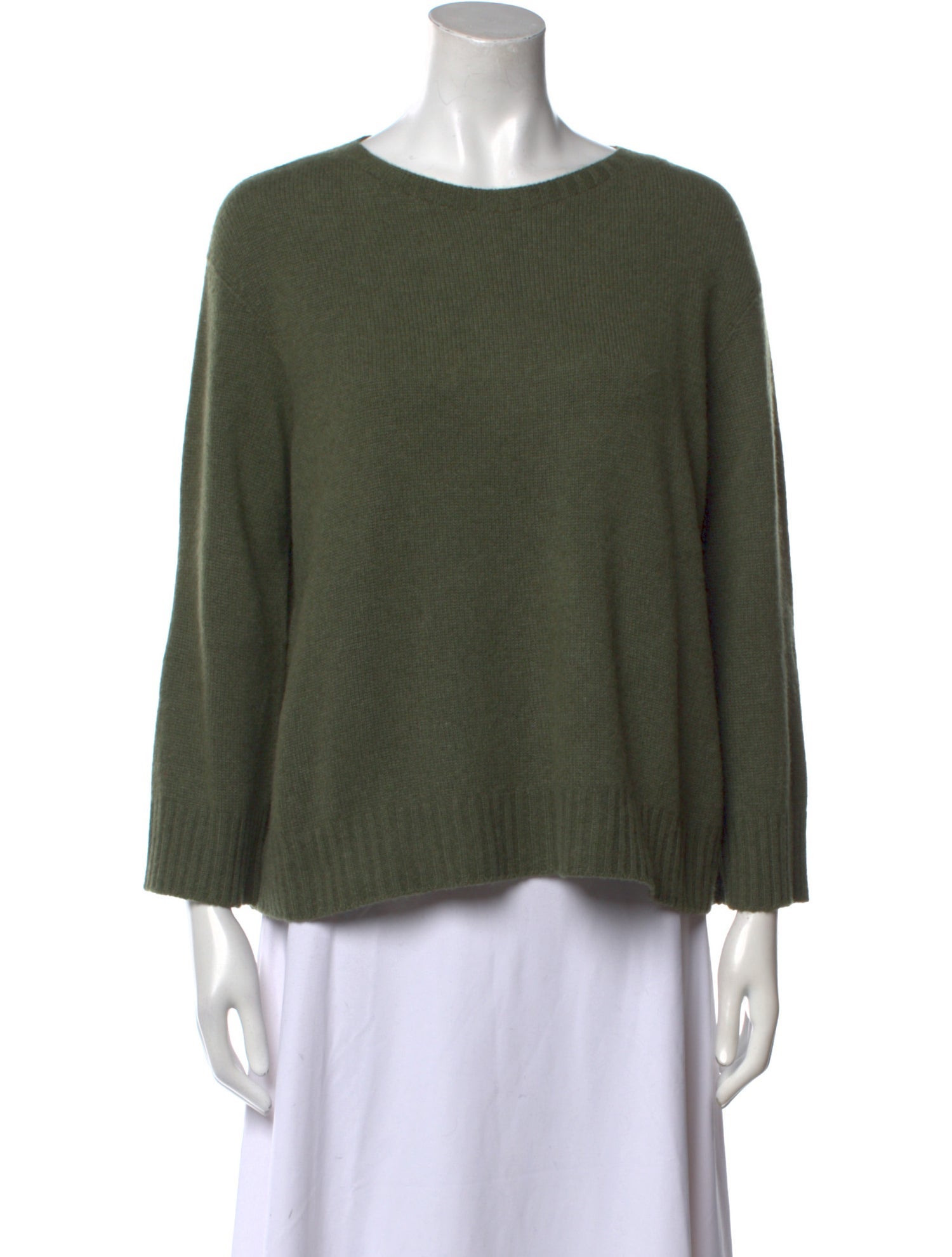 The Row Cashmere Scoop Neck Sweater