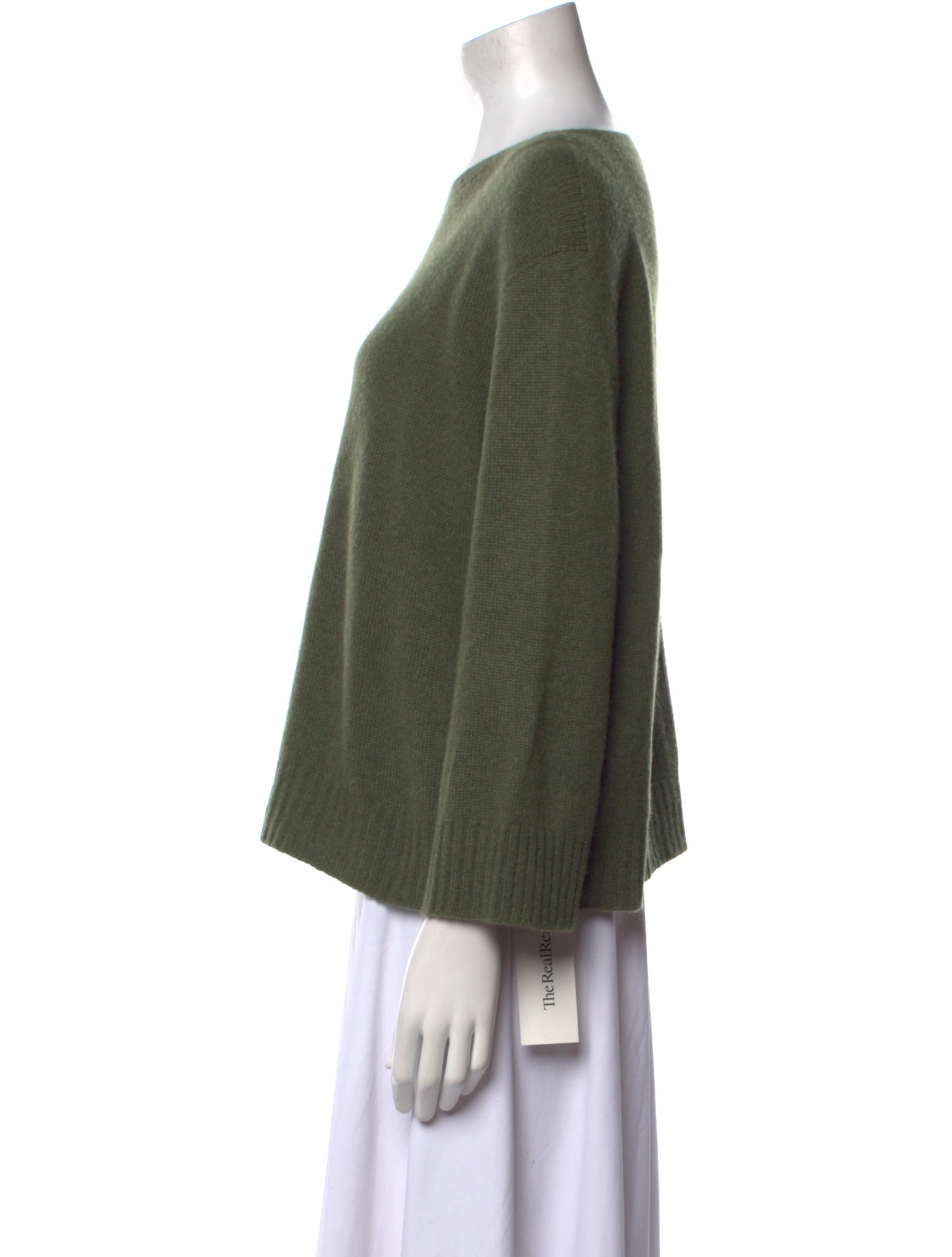 The Row Cashmere Scoop Neck Sweater