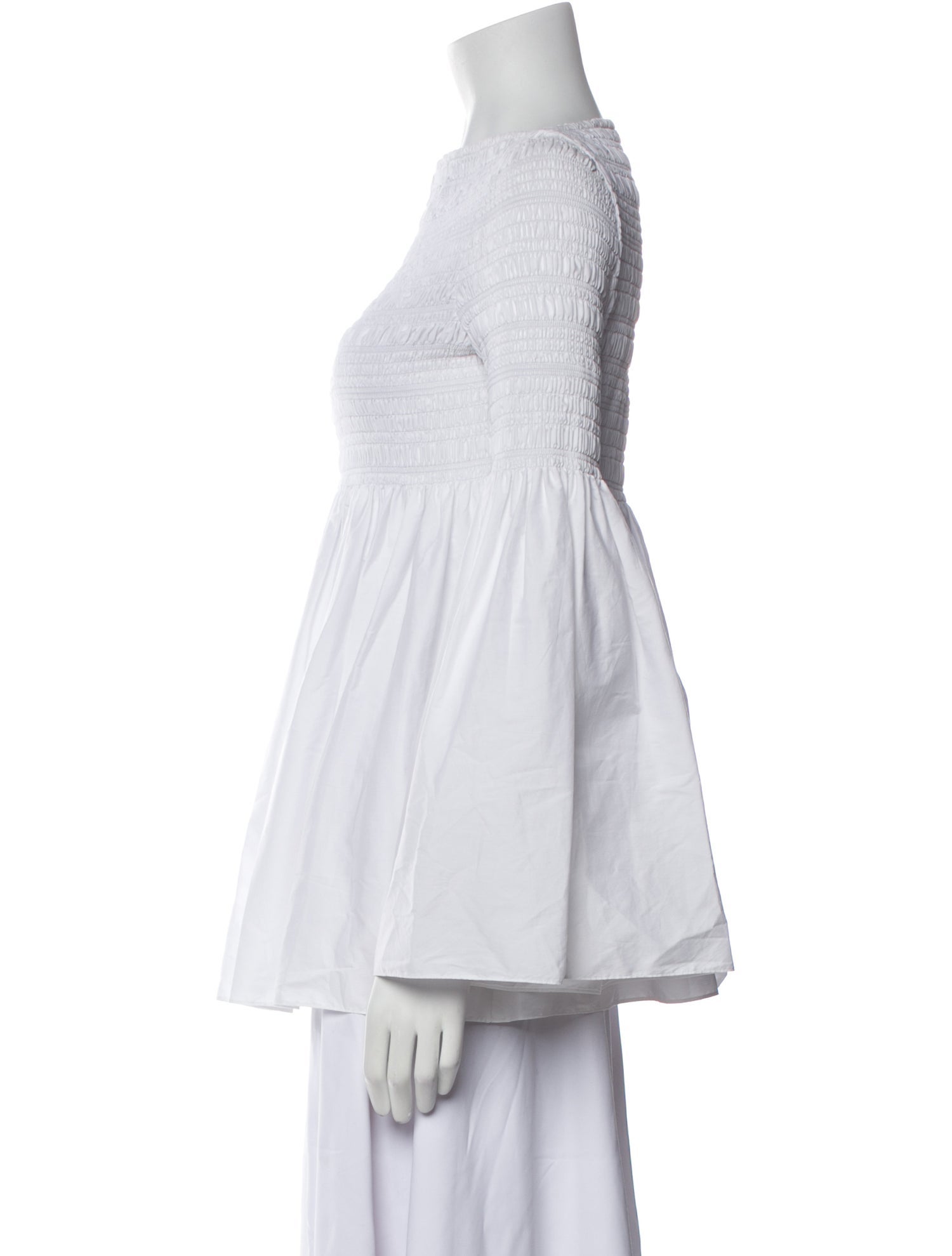 The Row Burton Scoop Neck Blouse