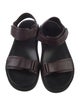 The Row Hook and Loop Sandals Leather Sandals