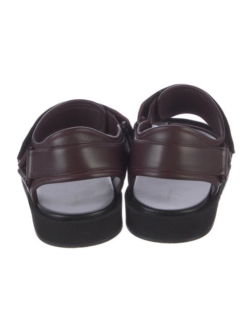 The Row Hook and Loop Sandals Leather Sandals