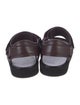 The Row Hook and Loop Sandals Leather Sandals