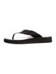 The Row Ginza Leather Flip Flops