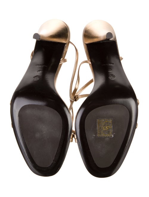 The Row Cleo Bijoux Leather Sandals