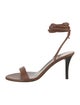 The Row Maud Leather Sandals