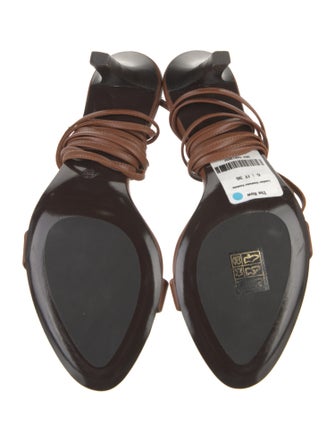 The Row Maud Leather Sandals
