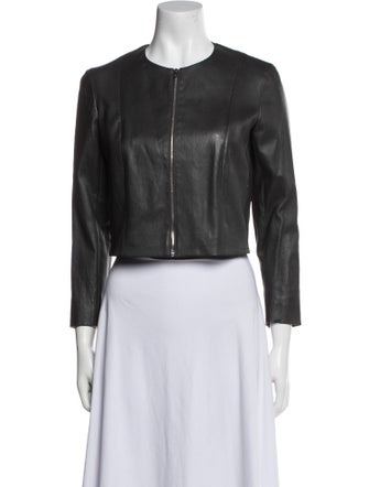 The Row Lambskin Biker Jacket