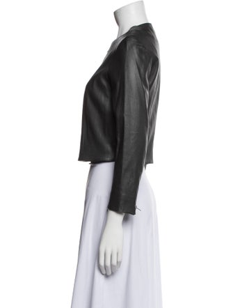 The Row Lambskin Biker Jacket