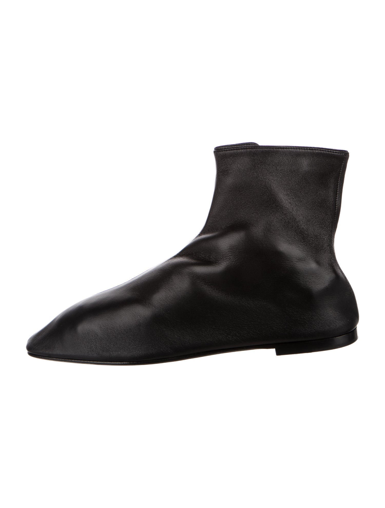 The Row Ava Leather Boots