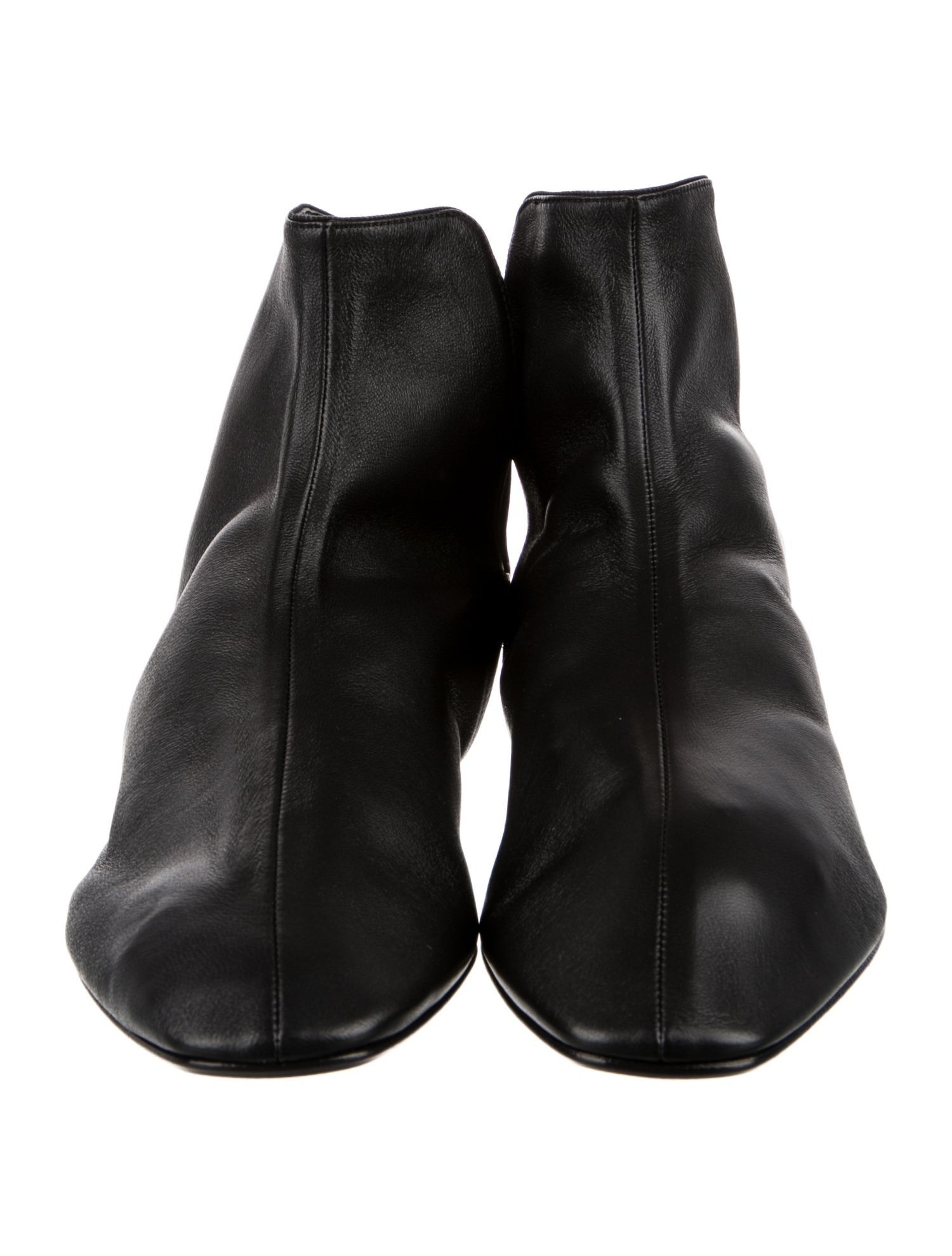 The Row Ava Leather Boots